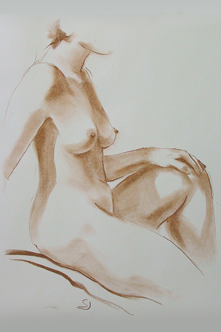 Illustration female figure