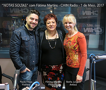 Stella Jurgen radio appearance, CHIN Radio