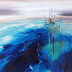 Sailing, leisure sailing, sail boats painting