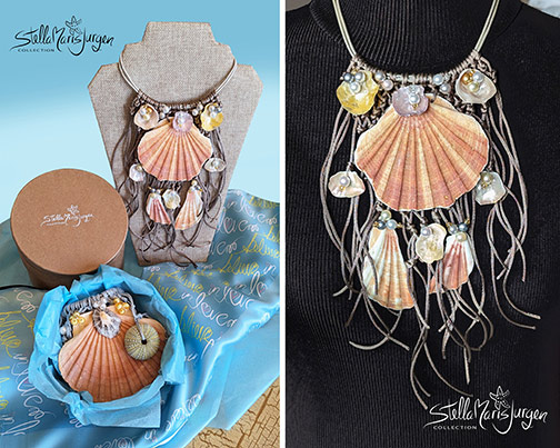 Mermaid - original shells from Portugal by Stella Jurgen